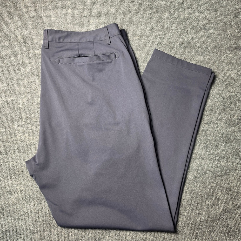 Rhone Commuter Slim Pants Mens 38 Gray Technical Stretch Trousers RN141364